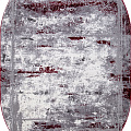 Ковер Меринос Тр-120541 Овал Красный, Серый
