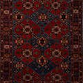 Ковер Меринос -132578 Прямоугольник Красный